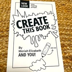 Teen or tween prompted book/journal